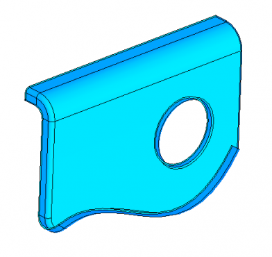 What's New in C3D Modeler: Swept Flanges in Sheet Metal, photo 6