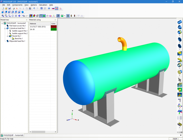 PSRE Co. implements C3D Toolkit for Pressure Vessel Analysis, photo 1